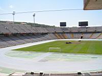 Barcelone, Parc Olympique, Stade (4)